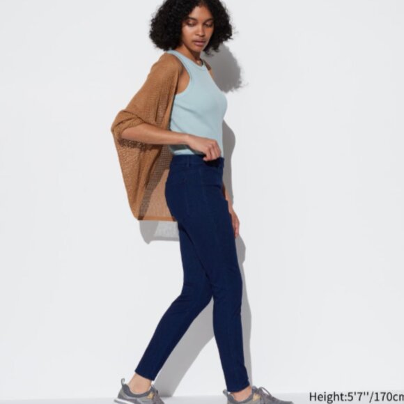 Bundle of Uniqlo Denim Leggings Jeans Long - Picture 6 of 6